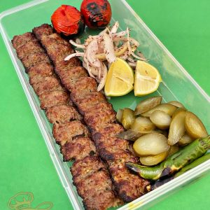 خوراک لقمه ویژه دو سیخ