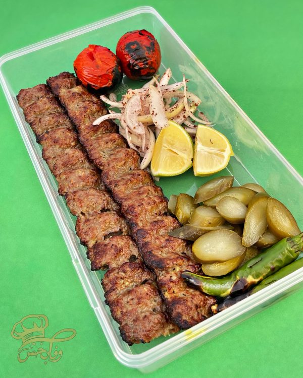 خوراک لقمه ویژه دو سیخ